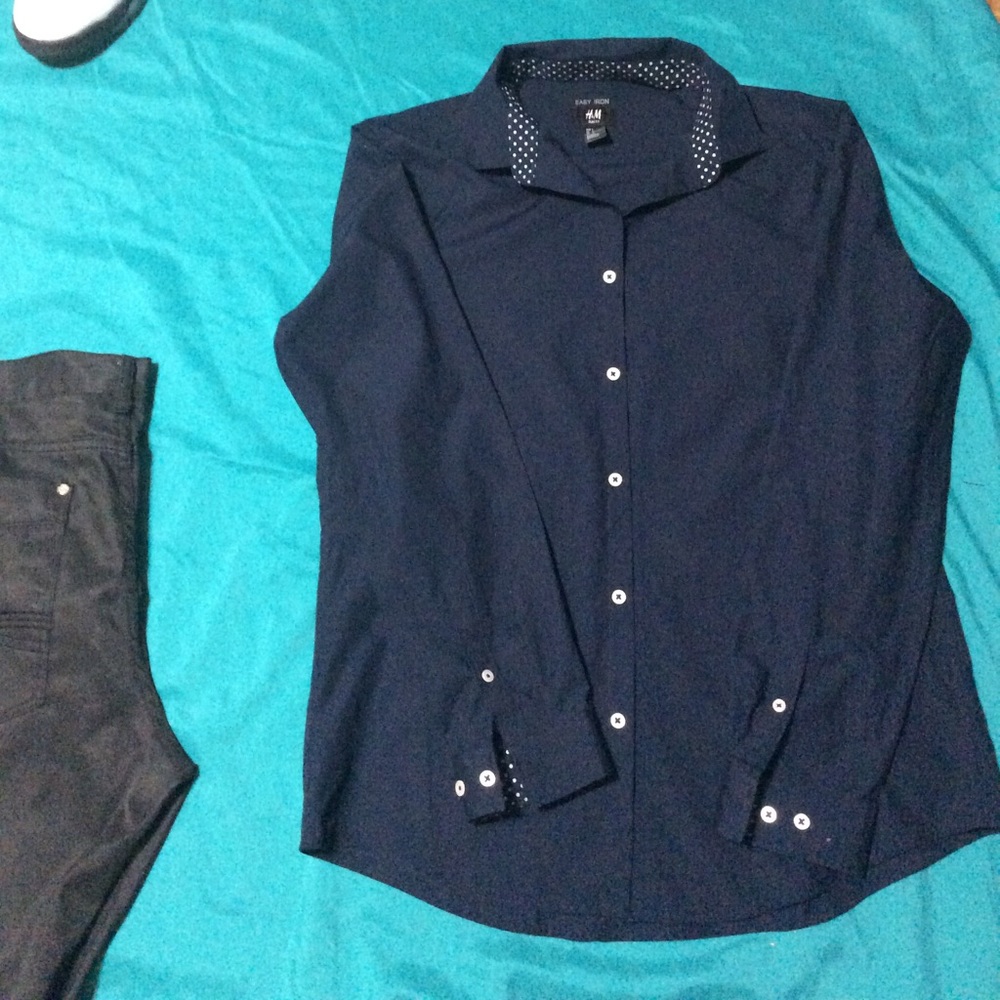 H&M Easy iron slim fit shirt